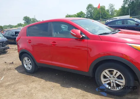 2011 Kia Sportage Lx from USA, damaged, VIN KNDPB3A21B7015594